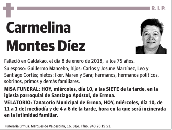 Carmelina Montes Díez