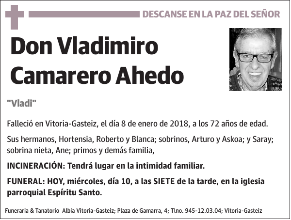 Vladimiro Camarero Ahedo