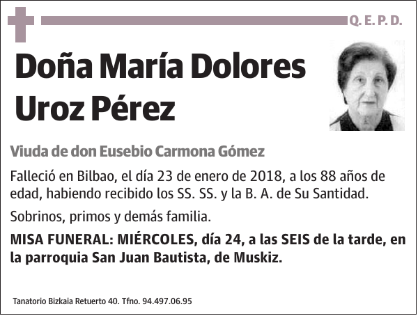 María Dolores Uroz Pérez
