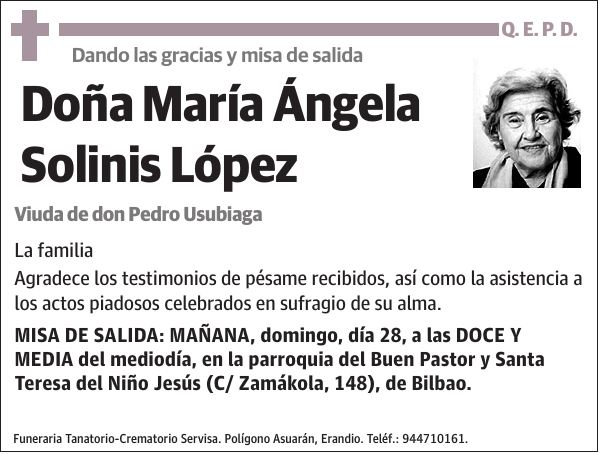 María Ángela Solinis López