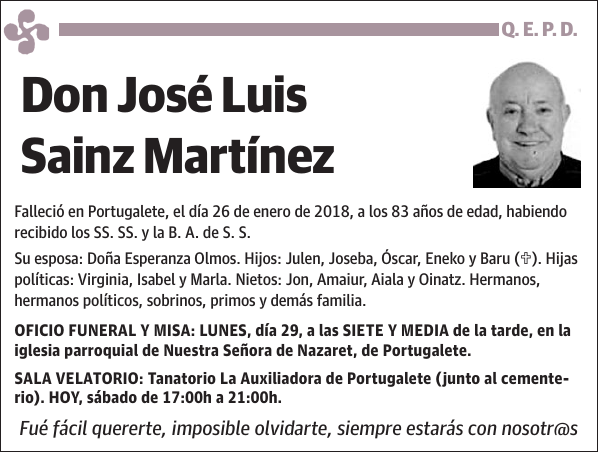 José Luis Sainz Martínez