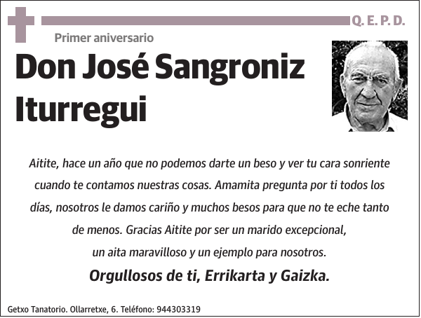José Sangroniz Iturregui