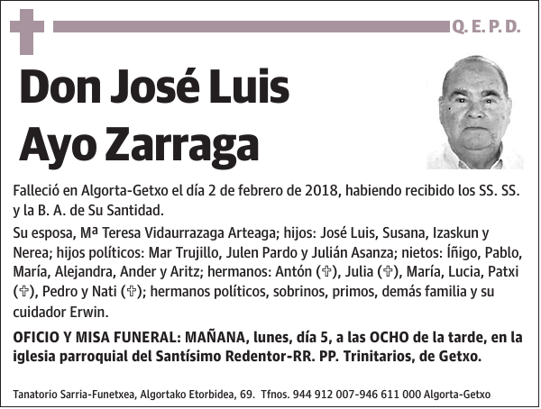 José Luis Ayo Zarraga