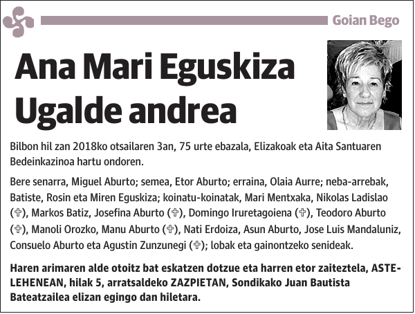 Ana Mari Eguskiza Ugalde