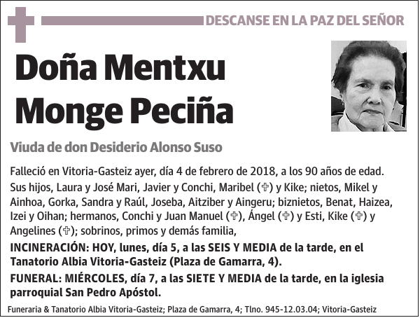 Mentxu Monge Peciña
