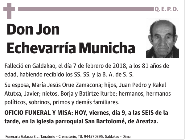 Jon Echevarría Municha