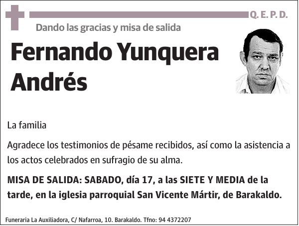 Fernando Yunquera Andrés