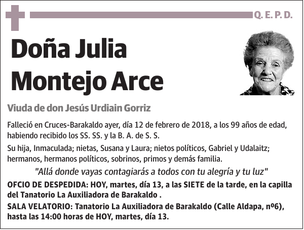 Julia Montejo Arce