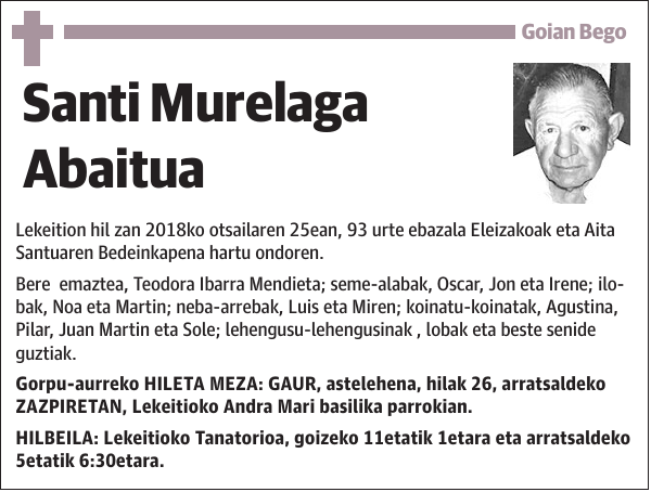Santi Murelaga Abaitua