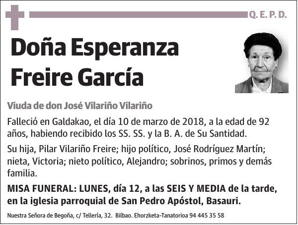 Esperanza Freire García