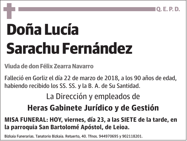 Lucía Sarachu Fernández