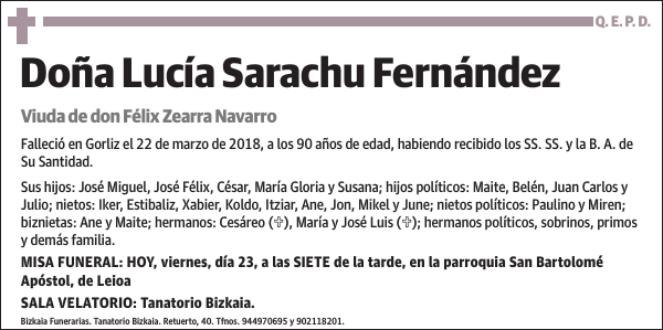 Lucía Sarachu Fernández
