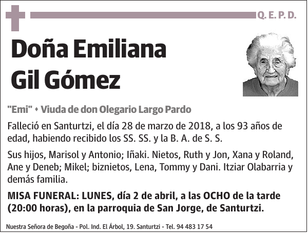 Emiliana Gil Gómez