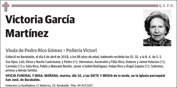 Victoria García Martínez