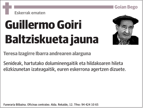 Guillermo Goiri Baltziskueta