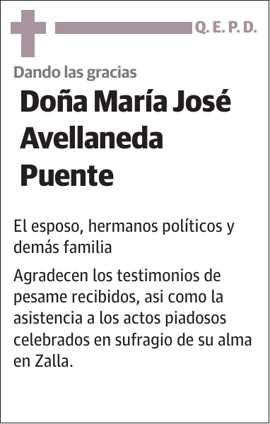 María José Avellaneda Puente