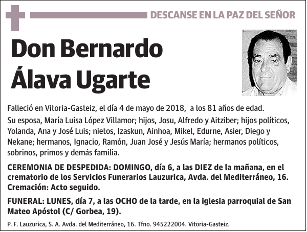 Bernardo Álava Ugarte