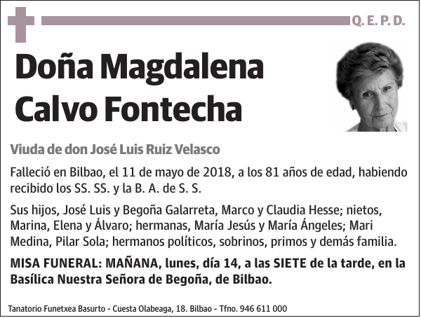 Magdalena Calvo Fontecha