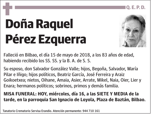Raquel Pérez Ezquerra