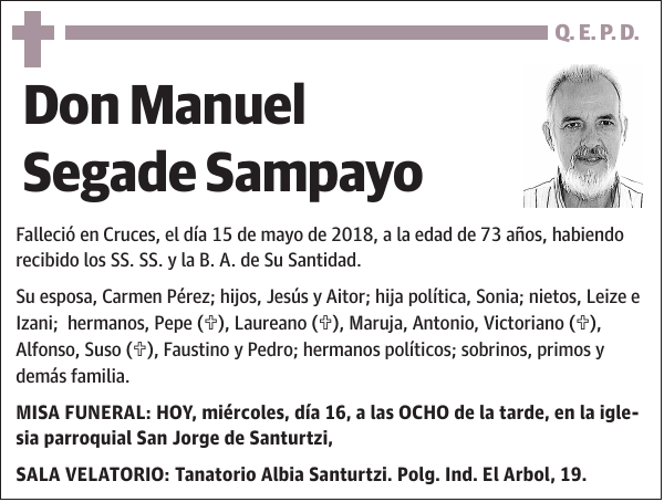 Manuel Segade Sampayo