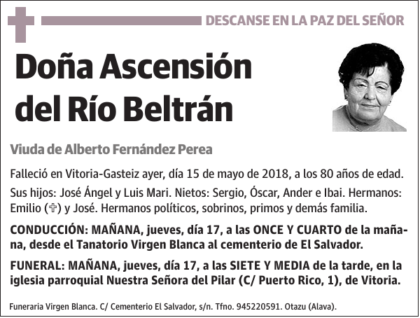 Ascensión del Río Beltrán