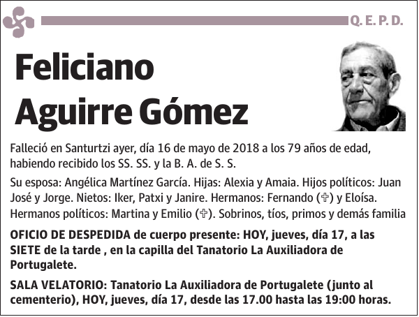 Feliciano Aguirre Gómez