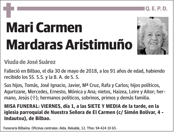 Mari Carmen Mardaras Aristimuño