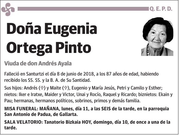 Eugenia Ortega Pinto