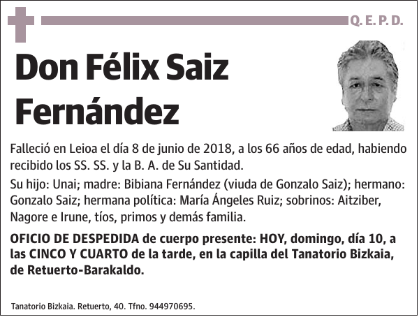 Félix Saiz Fernández