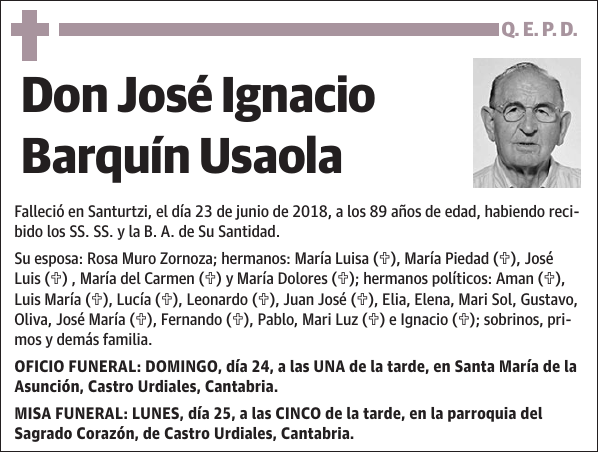 José Ignacio Barquín Usaola