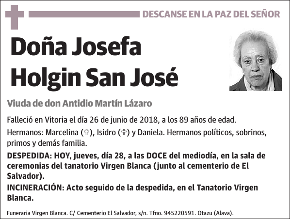 Josefa Holgin San José