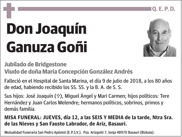 Joaquín Ganuza Goñi