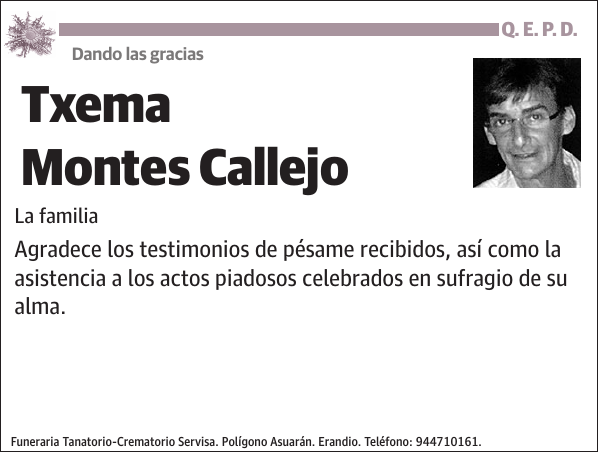 Txema Montes Callejo