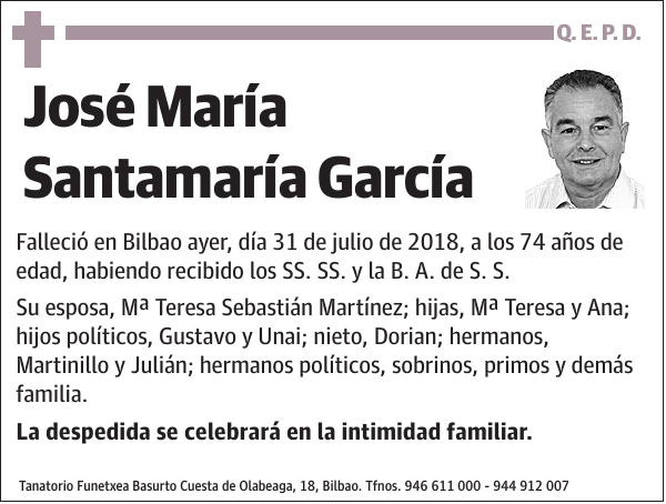 José María Santamaría García