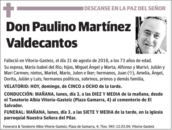 Paulino Martínez Valdecantos