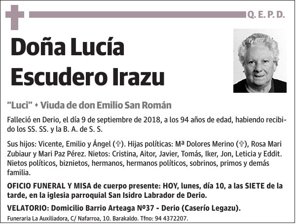 Lucía Escudero Irazu