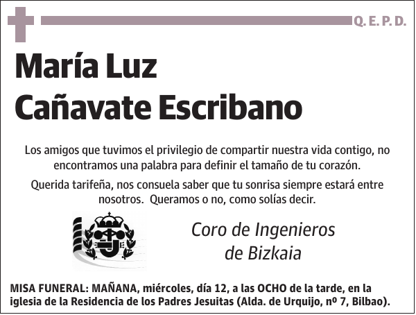María Luz Cañavate Escribano