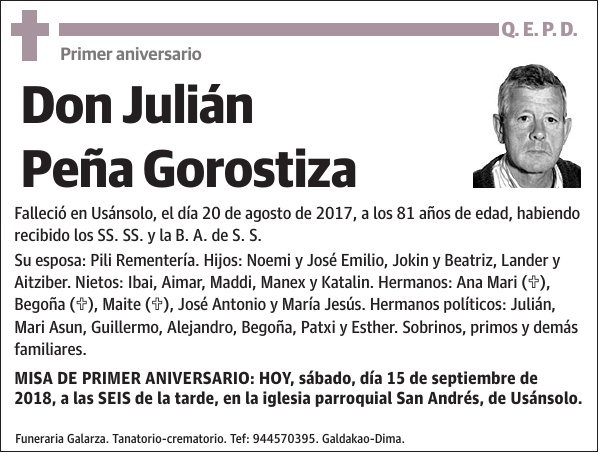 Julián Peña Gorostiza