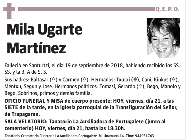 Mila Ugarte Martínez