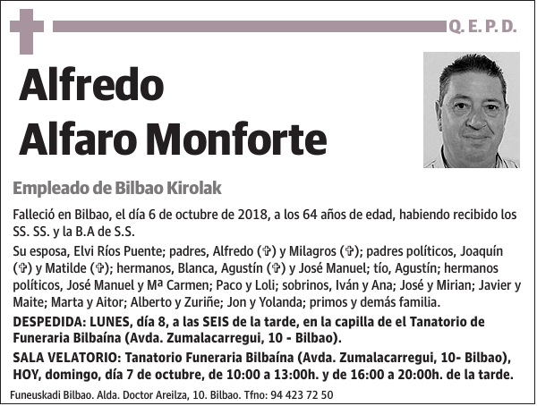 Alfredo Alfaro Monforte
