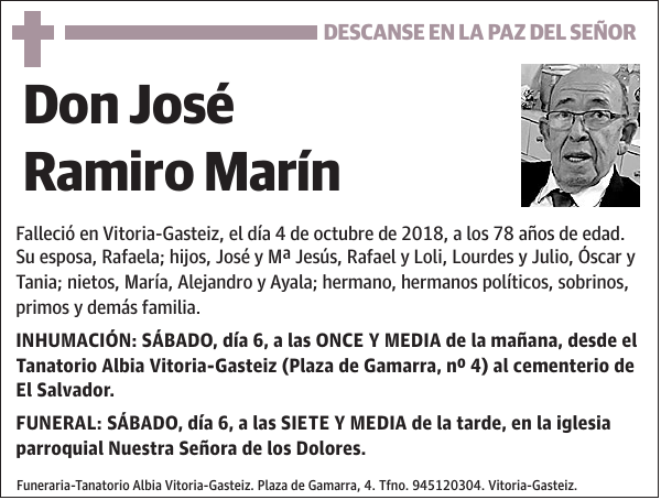 José Ramiro Marín