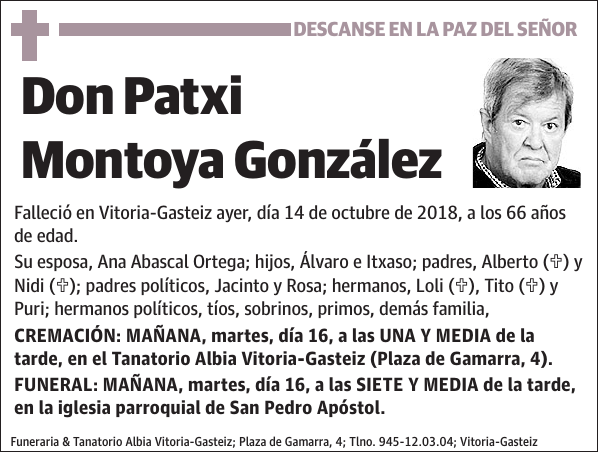 Patxi Montoya González
