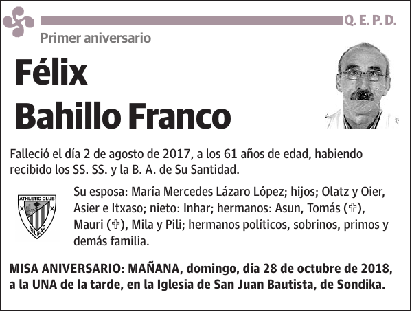 Félix Bahillo Franco