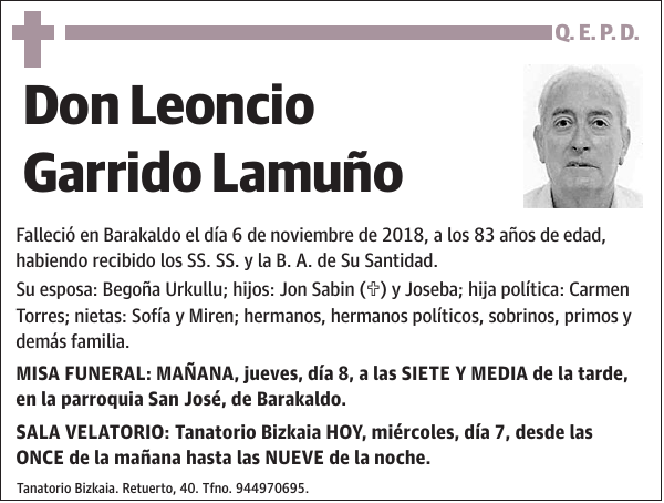 Leoncio Garrido Lamuño