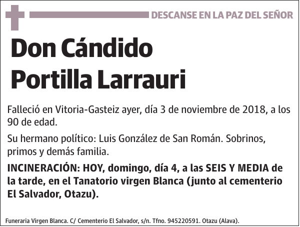 Cándido Portilla Larrauri
