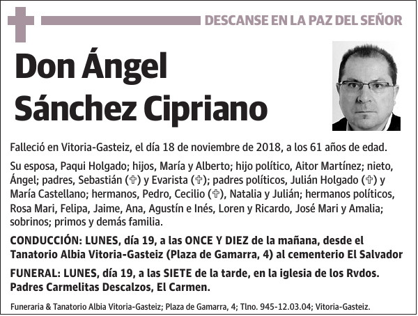 Ángel Sánchez Cipriano