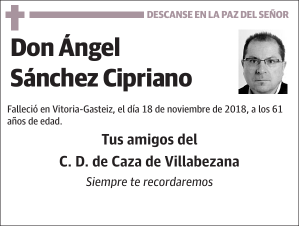Ángel Sánchez Cipriano