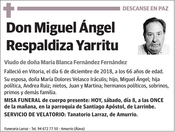 Miguel Ángel Respaldiza Yarritu