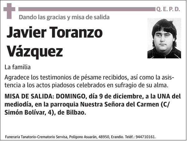 Javier Toranzo Vázquez