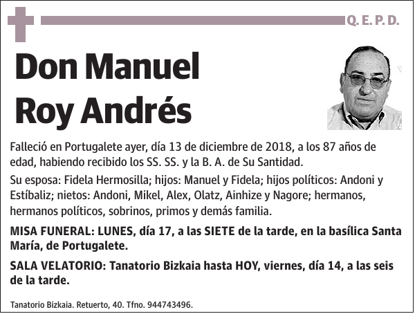Manuel Roy Andrés
